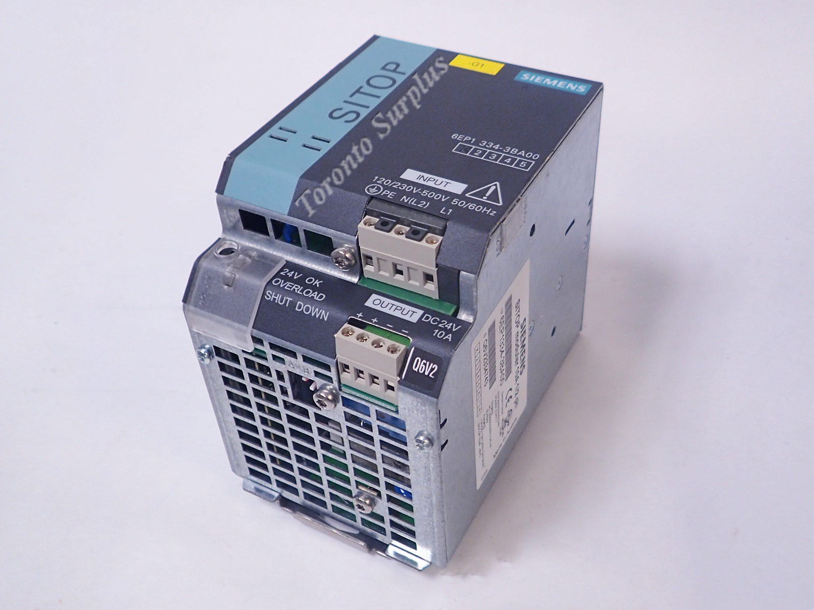 Line 10 in module. 6ep1334-3ba00. Siemens SITOP 6ep1437-3ba00. 6ep13343ba00. 1606-XLE Power Supply 24v 10a.