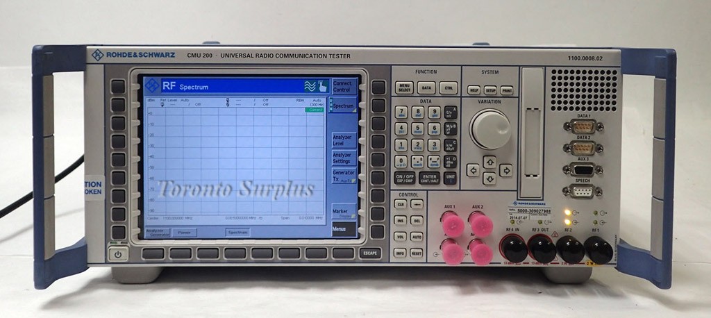 Rohde & Schwarz CMU200 Universal Radio Communication Tester 